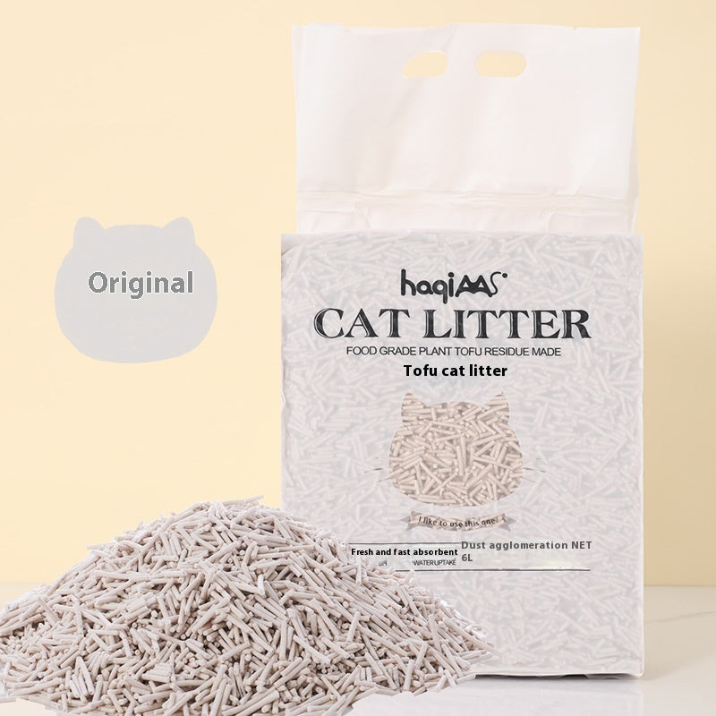 Original Tofu Cat Litter 6L Green Tea Mixed Plant.