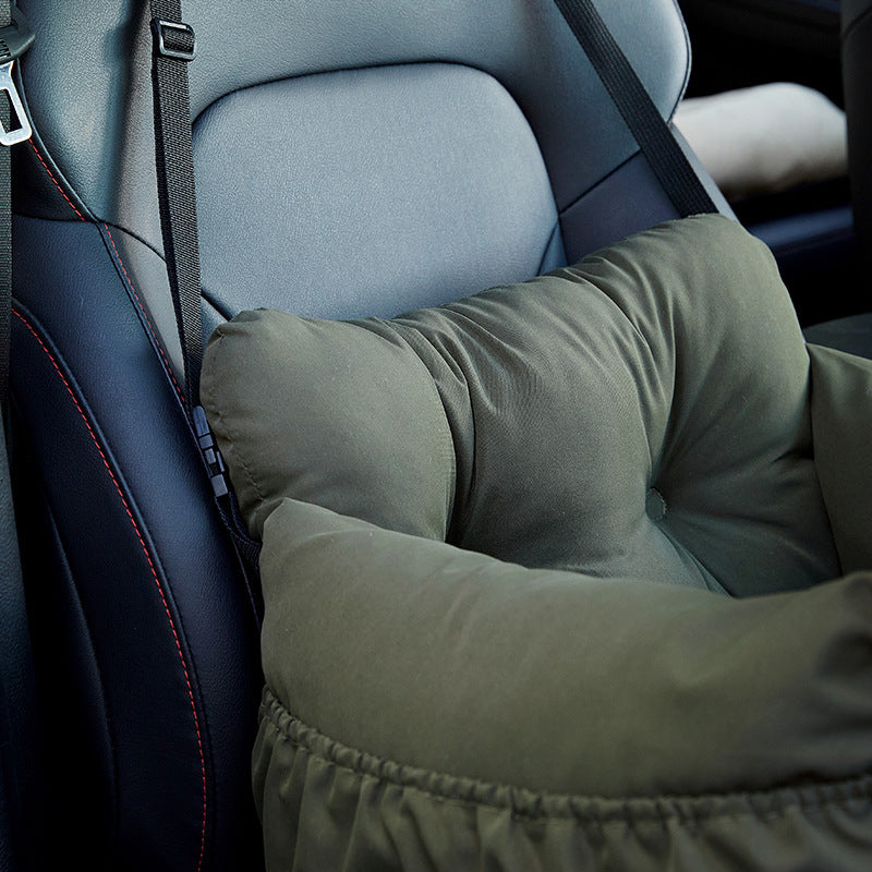 Pet Car Seat & Bed – Ultimate Comfort & Safety for Your Furry Friend!.