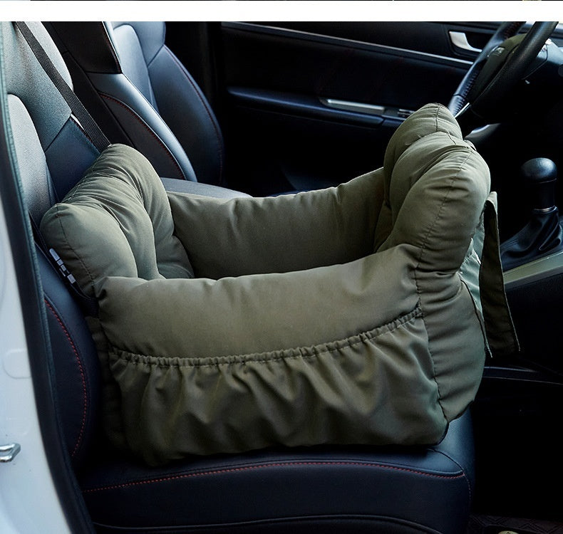 Pet Car Seat & Bed – Ultimate Comfort & Safety for Your Furry Friend!.