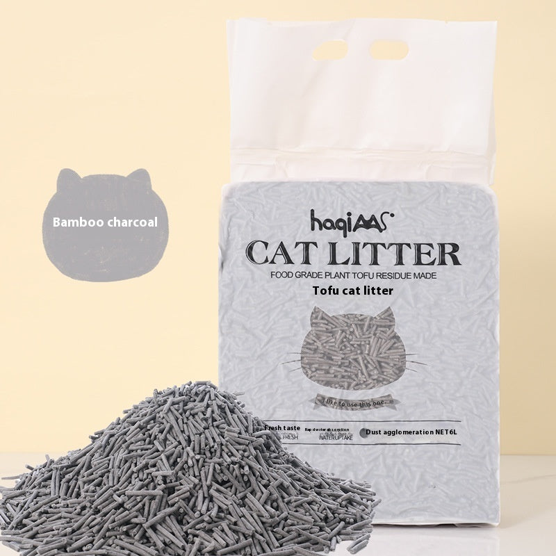 Original Tofu Cat Litter 6L Green Tea Mixed Plant.